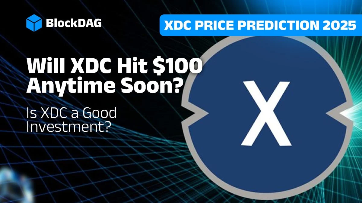 XDC Price Prediction 2025 - Will XDC Hit $100 Anytime Soon?
