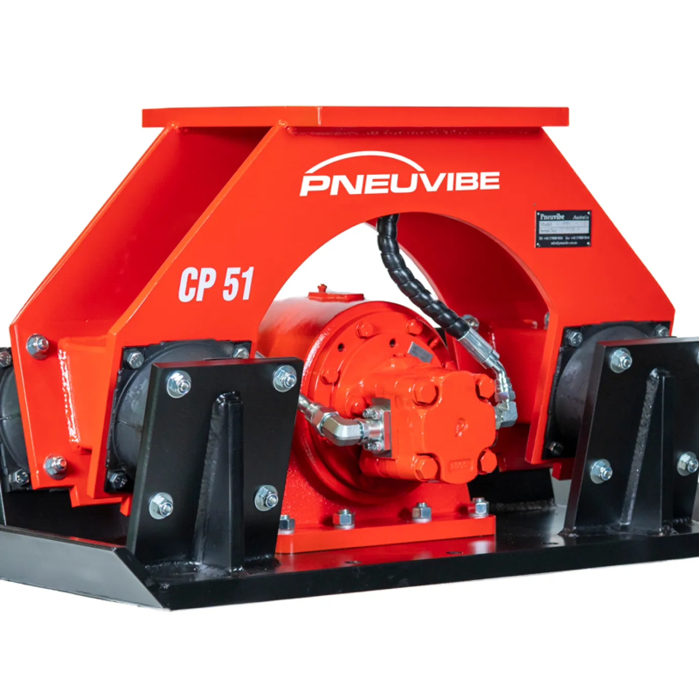 Pneuvibe Plate Compactors | Monty Products Australia