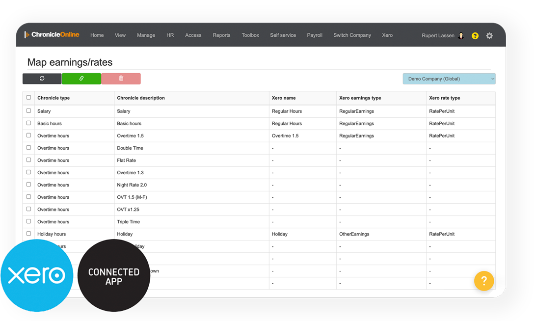 Xero Payroll & Time Attendance Integration – UK Compatible