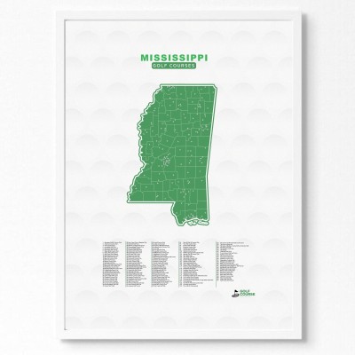 Map of Mississippi Golf Courses Profile Picture