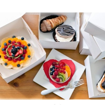 12 x 12 x 4" White Folding Cake Box (100 per case) Profile Picture