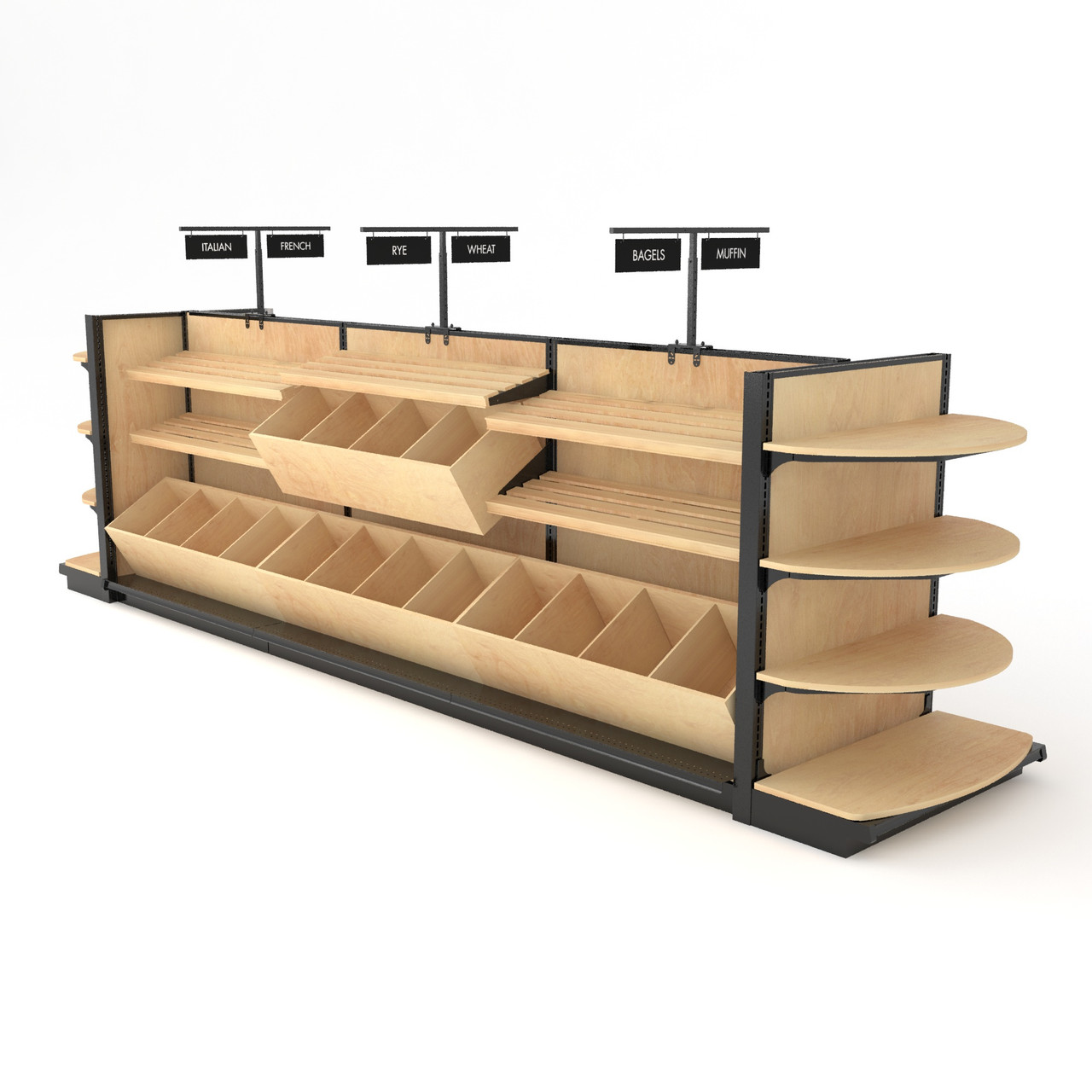 "Organize Your Shop in Style with Wooden Racks for Shop Displays | Browse Now!"