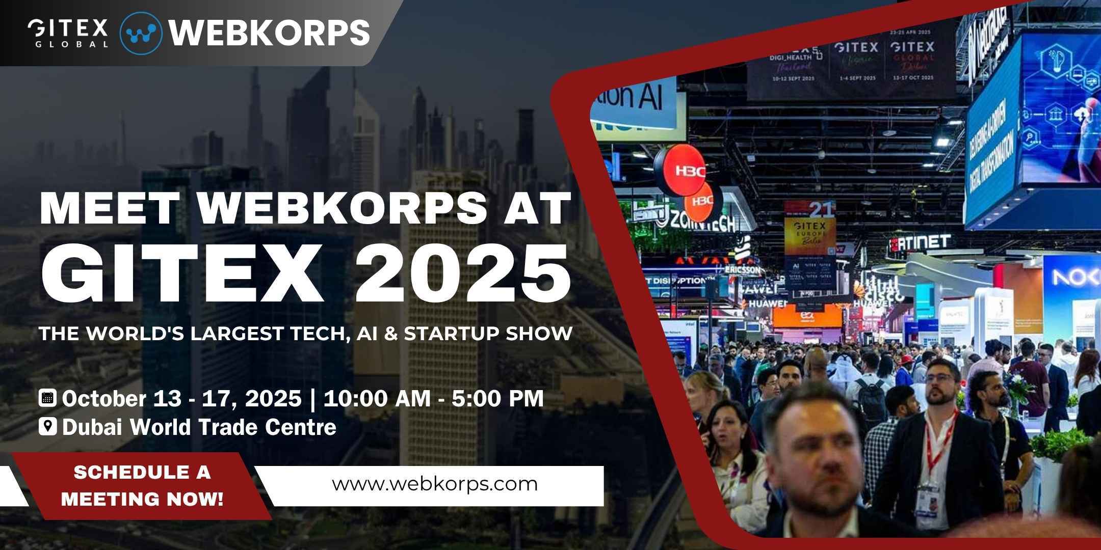Meet Webkorps at GITEX Global 2025