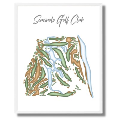 Seminole Golf Club, Florida - Gradient Style Profile Picture