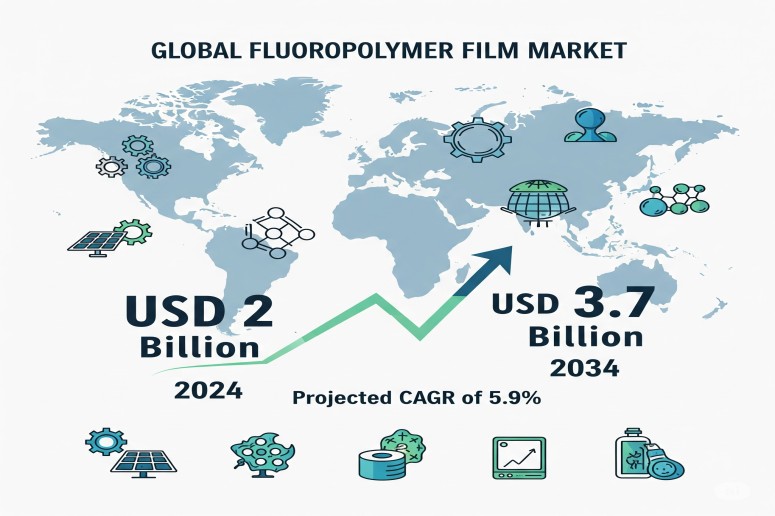 Global Fluoropolymer Film Market Set to Soar to USD 3.7 Billion by 2034 with 5.9% CAGR | FMI – FMIBlog