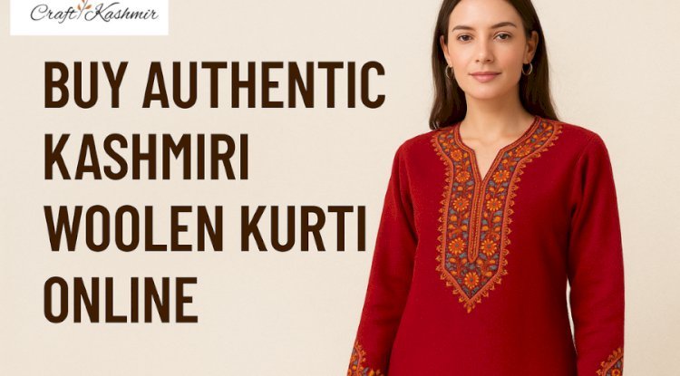 Buy Authentic Kashmiri Woolen Kurti Online  - Free Instant Approval Guest Posting Website