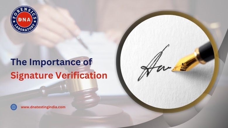 Signature Verification: Importance, Process, and Role of DNA Forensics Laboratory