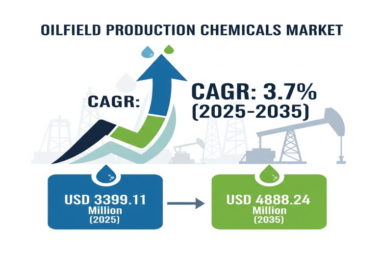 Oilfield Production Chemicals Market Set to Reach USD 4888.24 Million by 2035 Amid Rising Global Energy Demand – FMIBlog