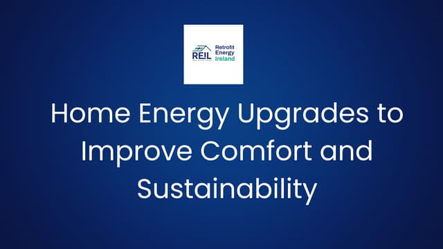 Home Energy Upgrades to Improve Comfort and Sustainability | PDF