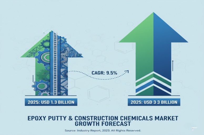 Epoxy Putty and Construction Chemicals Market to Hit USD 3.3 Billion by 2035, Growing at 9.5% CAGR – FMIBlog