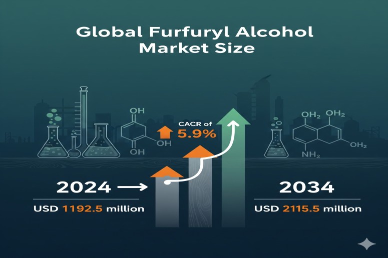 Furfuryl Alcohol Market to Hit USD 2115.5 Million by 2034, Driven by Foundry and Sustainable Applications – FMIBlog