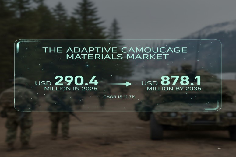 Adaptive Camouflage Materials Market to Reach USD 878.1 Million by 2035, Surging at 11.7% CAGR – FMIBlog