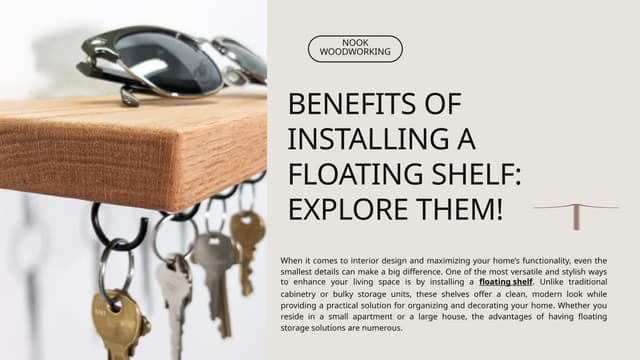 Benefits of Installing a Floating Shelf: Explore Them! | PPTX