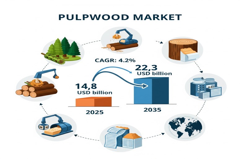Pulpwood Market to Reach USD 22.3 Billion by 2035, Driven by Paper, Packaging, and Fiber Demand – FMIBlog