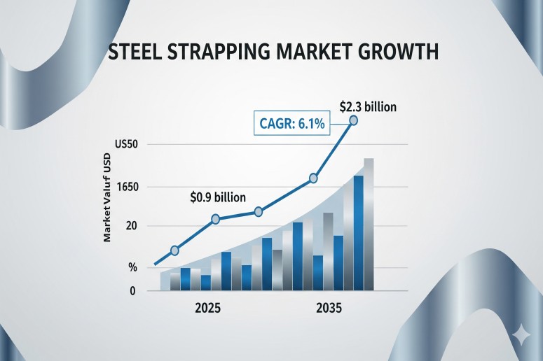 Steel Strapping Market to Double by 2035, Reaching USD 2.3 Billion Amid Rising Global Trade Demands – FMIBlog
