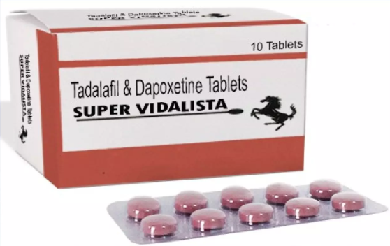 Super Vidalista (Tadalafil + Dapoxetine) For Solve ED And PE