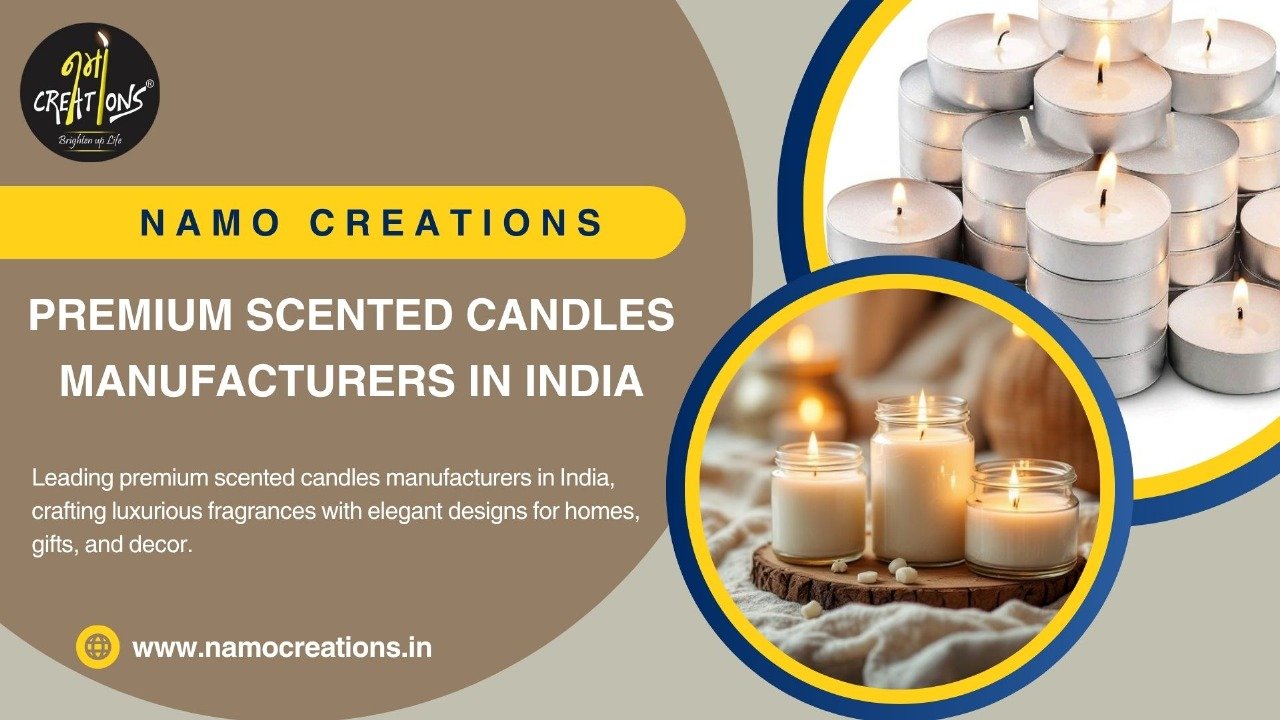 Namo Creations: Premium Scented Candles Manufacturers in India