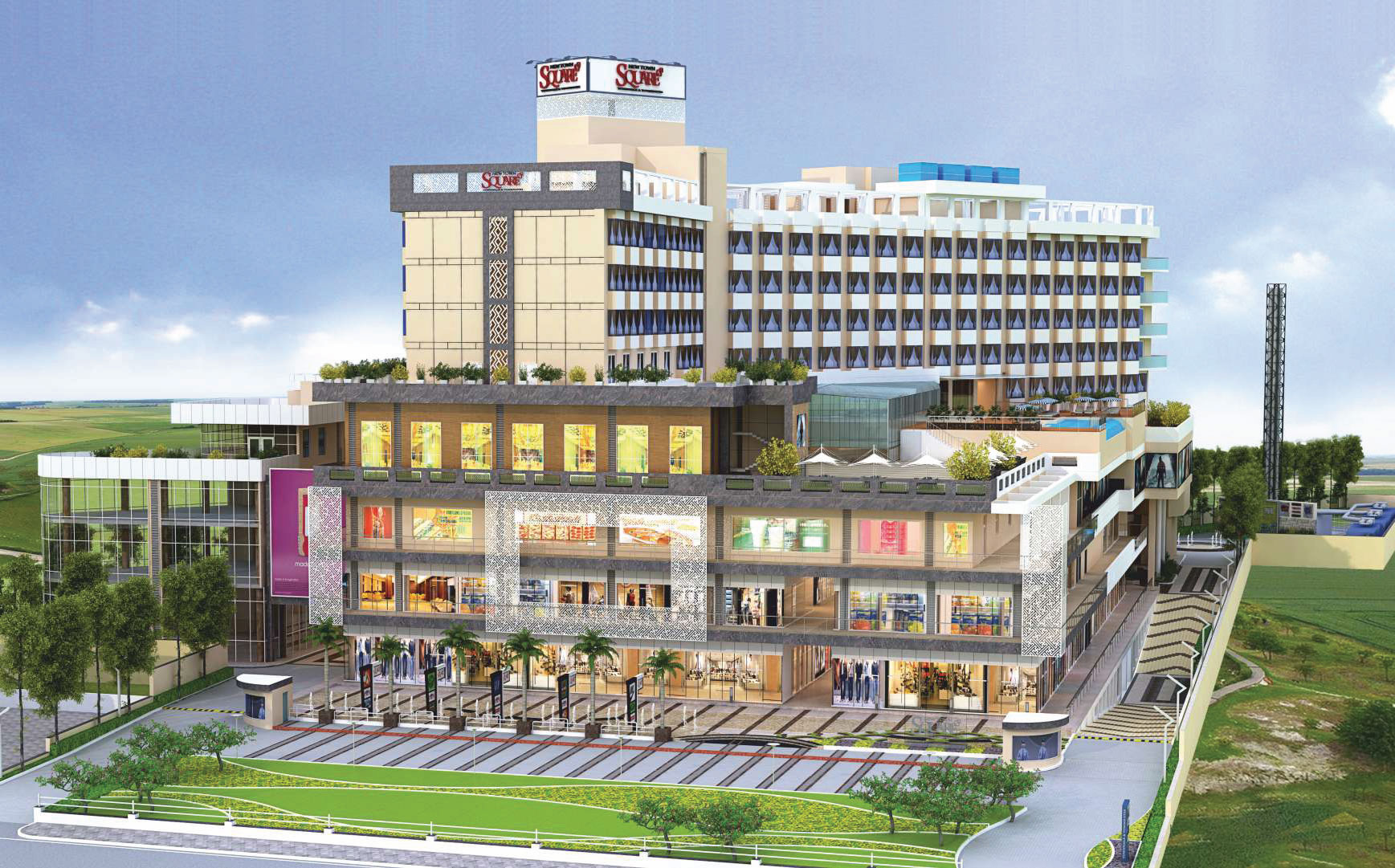 KPDK Newtown Square in Sector 95 Gurgaon - By KPDK Buildtech