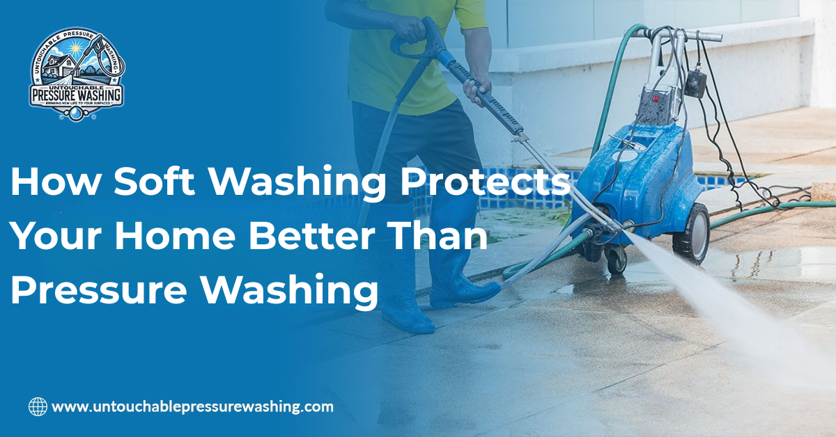 How Soft Washing Protects Your Home Better Than Pressure Washing  – Telegraph