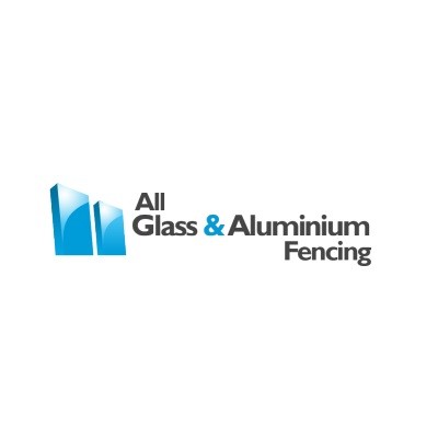 All glass and aluminium fencing