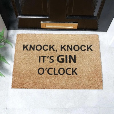 Knock Knock It’s Gin O’Clock Doormat Profile Picture