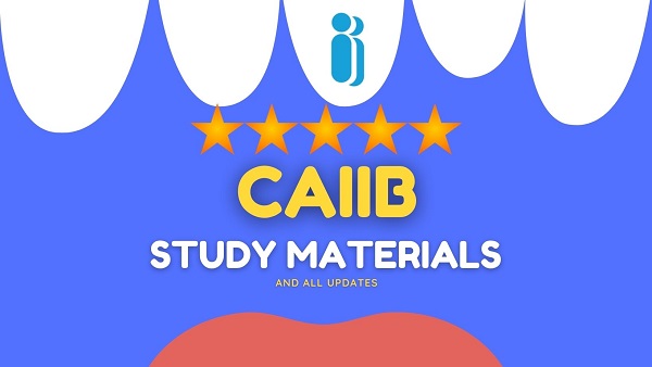 CAIIB study material 2025 - Download Free PDFs