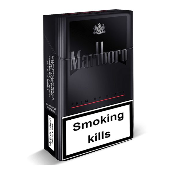 Marlboro Premium Black: Bold Sophistication in Every Puff.