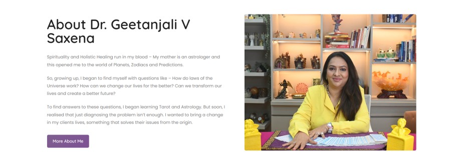 Dr Geetanjali Saxena