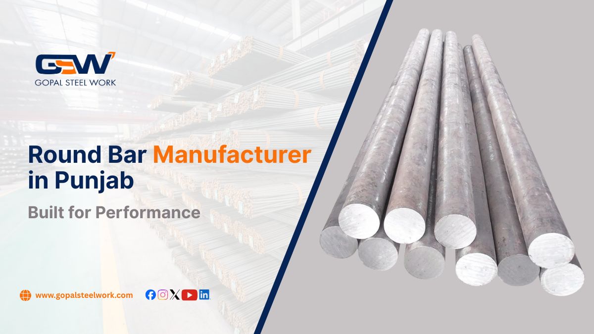 MS Round Bar Manufacturer in Punjab | Built for Performance