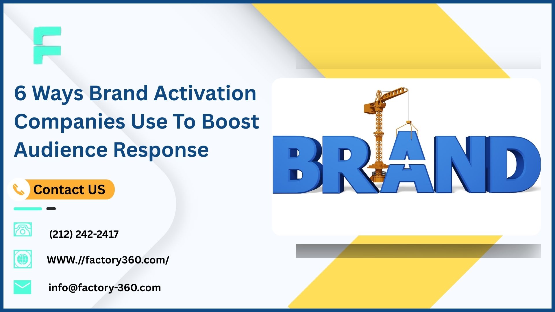 6 Ways Brand Activation Companies Use To Boost Audience Response – Experiential Marketing Agency