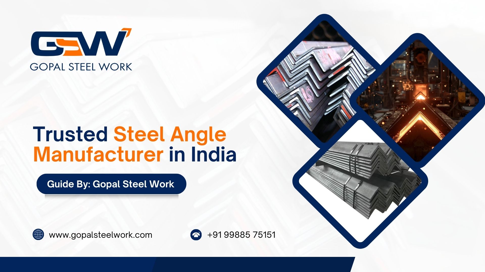 Trusted Steel Angle Manufacturer in India – Gopal Steel Work