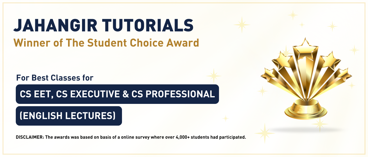 Best CS Executive Online classes in English, Best Company Secretary classes for CSEET, CS Executive, CS Professional