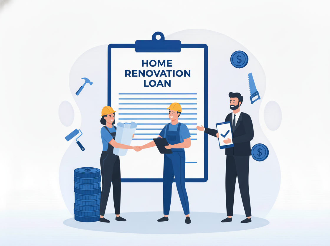 Home Renovation Loan in India at Low Interest | Switch My Loan