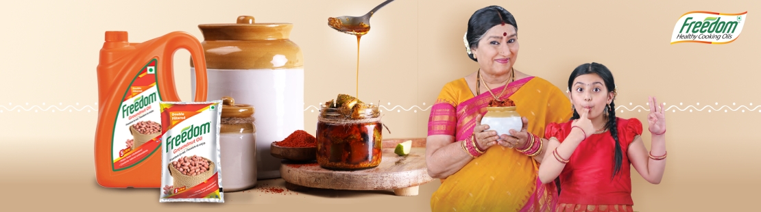 Groundnut Oil Makes People Go Nutty About Home Made Pickles - Freedom Healthy Oil