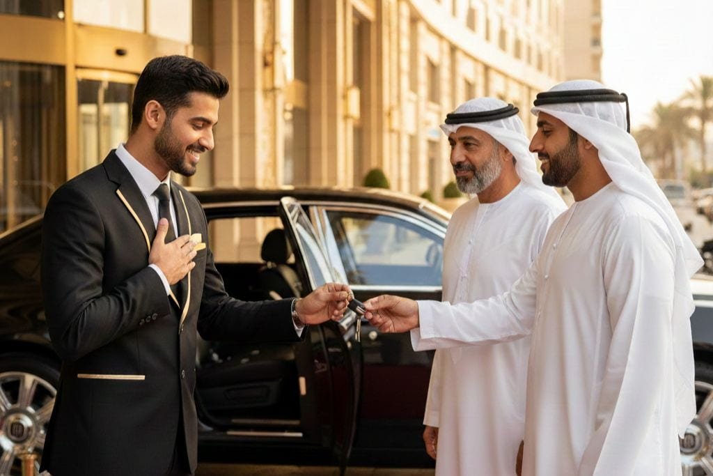 Valet Parking Services in Dubai, UAE - Marhaba Elite Valet