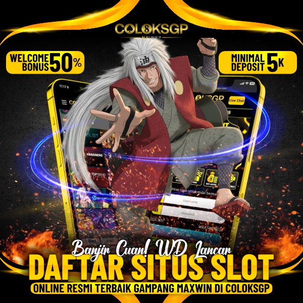 Banjir Cuan! WD Lancar Daftar Situs Slot Online Resmi Terbaik Gampang Maxwin di COLOKSGP