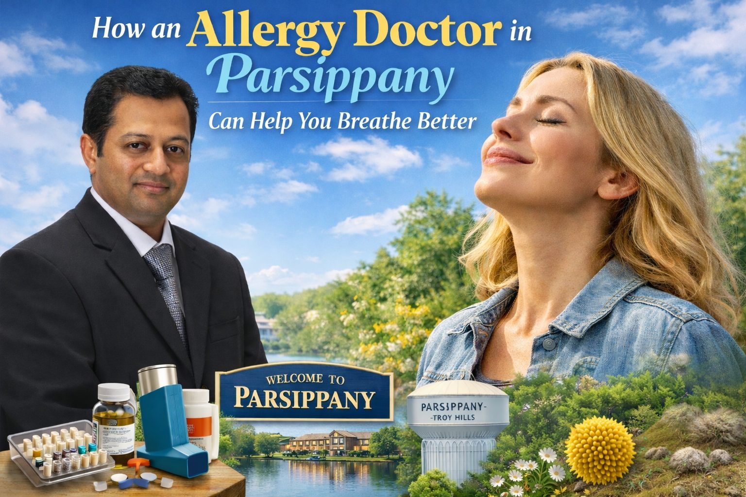 How an Allergy Doctor in Parsippany Can Help You Breathe Better