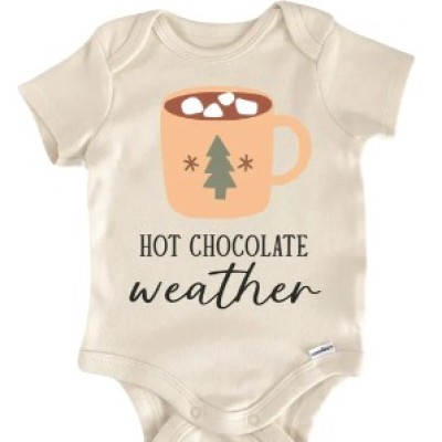 Cozy Hot Chocolate Newborn Baby Onesie® Bodysuit Profile Picture