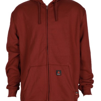 Forge Fr Men's Burgundy Sweatshirt With Hood Profile Picture