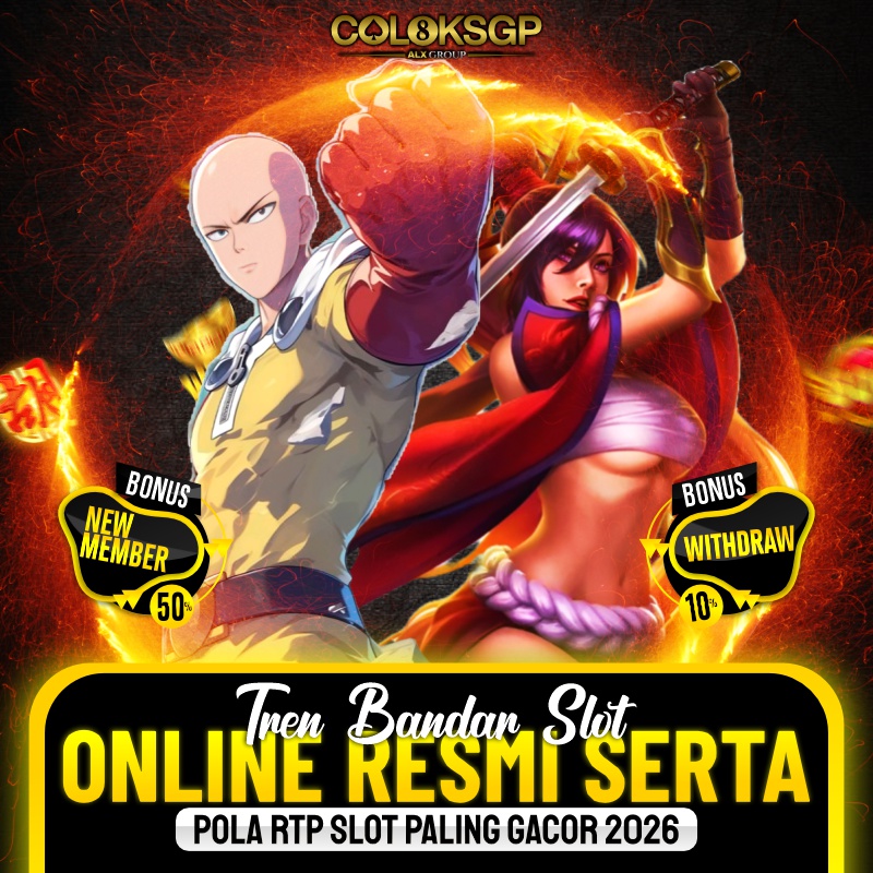 COLOKSGP ⚡ Tren Bandar Slot Online Resmi Serta Pola RTP Slot Paling Gacor 2026