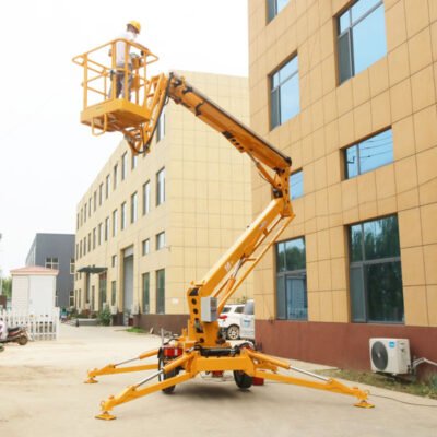 Towable Boom Lift for Aerial Work Platforms | Himor Lift