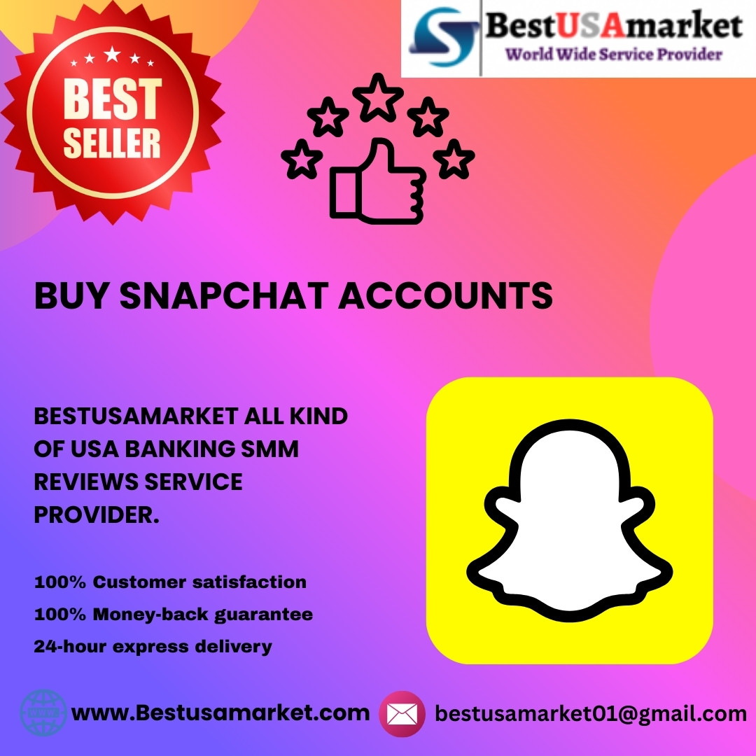 Buy Snapchat Accounts - Instant Delivery & With SnapScore