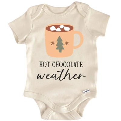 Cozy Hot Chocolate Newborn Baby Onesie® Bodysuit Profile Picture
