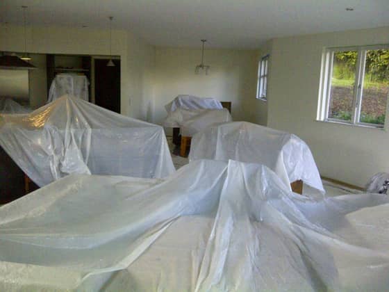 Professional Popcorn Ceiling Texture Removal in Kansas City | Decker Decks