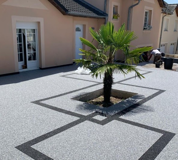 Stone Carpet Flooring, Epoxy Terrazzo Flooring & Industrial Epoxy Solutions by Iconcementart