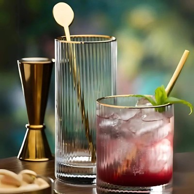 Gold Rim Whiskey Glass (Pack Of 6) Profile Picture