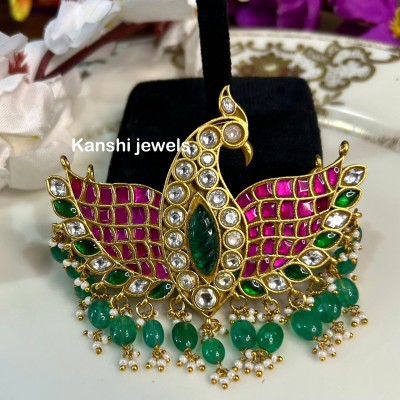 Jadau peacock pendant Profile Picture