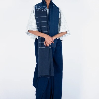 Neel - Indigo Jamdani saree Profile Picture