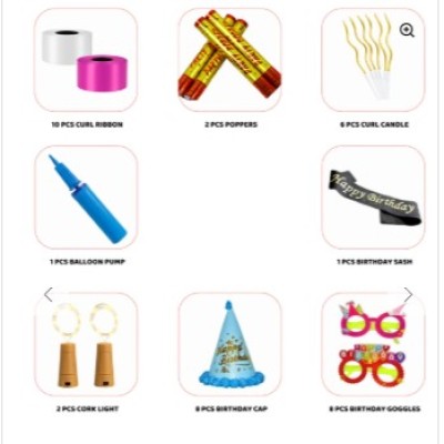 Luxury Pink Balloon Birthday Decoration Set Profile Picture