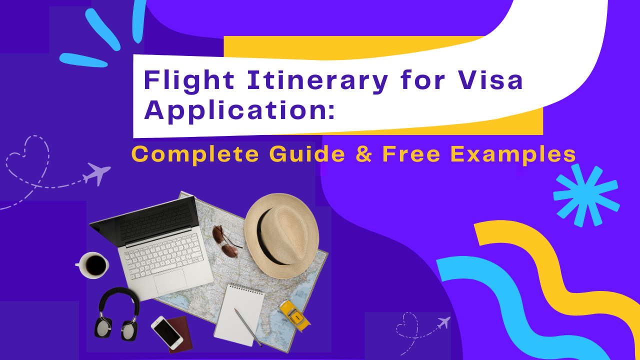Flight Itinerary for Visa Application: Complete Guide & Free Examples - DummyTicketFlight